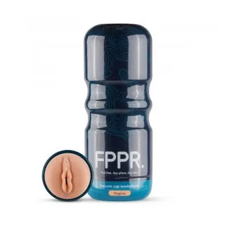 FPPR onanihylsa i burkdesign med vaginal öppning