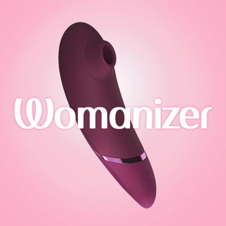 Womanizer klitorisstimulator i vinröd färg med Pleasure Air-teknologi