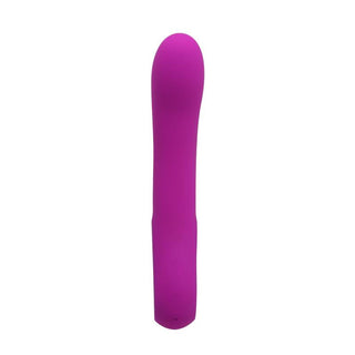 PrettyLove Elmer Pink är en rosa silikonvibrator med en slät, cylindrisk design, enkla kontrollknappar och bekväm uppladdningsbar funktion.