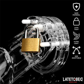 LateToBed Transparent Penisbur Lång