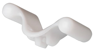 Jes-Extender Original Standard-enhet i vit plast med två rundade ändar och en böjd mitt, mot en vit bakgrund.