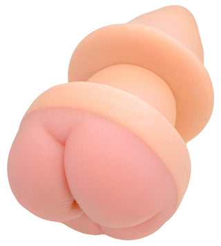 En närbild av en leksak som visar den snygga designen hos 2in1 Buttplug Extension.