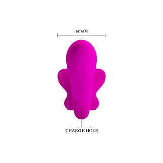 PrettyLove Valerie Strapon är en rosa silikonstrapon med vingliknande sidor, märkt CHARGE HOLE, och har en bredd på 68 mm. Dess unisexdesign möjliggör mångsidig användning av vem som helst.