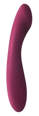 Svakom Amy 2 är en elegant, lila vibrator med en böjd design, perfekt för att förstärka alla sexleksakkollektioner.